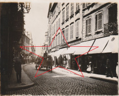 Photo 1901 STRASBOURG - Une Rue, Un Attelage (A255) - Straatsburg