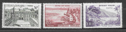 France N° 1192 à 1194 Série Neuve Sans Charnière Au 1/4 De La Cote - Nuevos