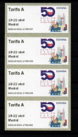 ESPAÑA SPAIN ATM 50 AÑOS PLAZA MAYOR B4ES18 TARIFA A - Unused Stamps