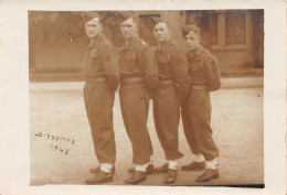 Camp De SISSONNE - 1946 - Carte Photo - Soldats - Militaires - Militaria - Sissonne