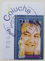 - N° 2902. Timbre En Coin De Feuille. De La Scène à L'écran. Coluche. Oblitéré Premier Jour - - Gebruikt