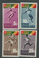 Togo N°  453 / 56 XX  : Jeux Africains De Brazaville,  La Série Des 4 Valeurs Sans Charnière, TB - Togo (1960-...)