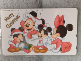 DISNEY - JAPAN - H145 - MERRY CHRISTMAS - 110-193362 - Disney