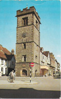 CLOCK TOWER, ST. ALBANS, HERTFORDSHIRE, ENGLAND. Circa 1966 USED POSTCARD   Ms3 - Hertfordshire