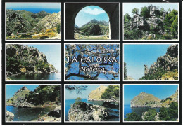 SCENES FROM CALOBRA, MALLORCA, BALEARIC ISLANDS, SPAIN. UNUSED POSTCARD Ms3 - Mallorca
