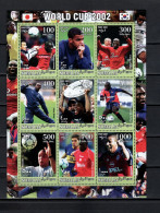Somalia 2001 Football Soccer World Cup 2 Sheetlets MNH - 2002 – Südkorea / Japan