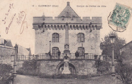 Clermont Donjon De L Hotel De Ville Animée 1907 - Clermont