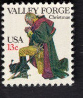 205105963  1977 SCOTT 1729 (XX) POSTFRIS MINT NEVER HINGED - Christmas - WASHINGTON AT VALLEY FORCE - Unused Stamps