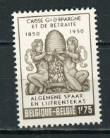 BELGIQUE -  CAISSE D’ÉPARGNE ET DE RETRAITE - N° Yvert 826 ** - Ungebraucht