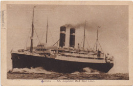 Anvers - SS. Lapland - Red Star Line - Steamers