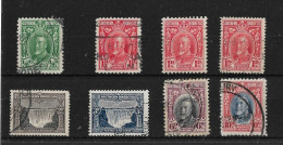 SOUTHERN RHODESIA 1931 - 1937 VALUES TO 10d SG 15,16,16a,16b,17,18,20,22 FINE USED Cat £25+ - Rhodesia Del Sud (...-1964)