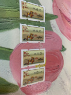 Macau Stamp New Year Labels Dragon2024 MNH - Other & Unclassified