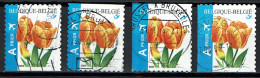 België OBP 3406 - Flowers Tulip Prior Logo Complete - Used Stamps