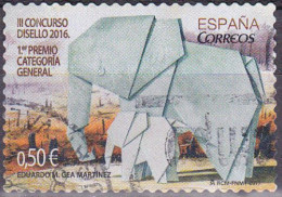 2017 - ESPAÑA - III CONCURSO DISELLO 2016 - EDIFIL 5120 - Usados