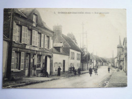 2024 -1569  SAINT-OMER-EN-CHAUSSEE  (Oise)  :  Rue Principale   1916   XXX - Autres & Non Classés