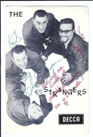 THE STRANGERS    (gesigneerd) - Chanteurs & Musiciens