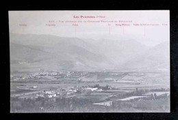 Cp, 66, Vue Générale Sur La Cerdagne Française Et Espagnole, Vierge - Autres & Non Classés
