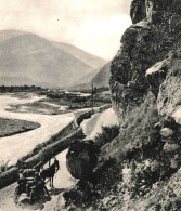 Georgian Military Road Terek River Caucasus Georgia Russia 1910s Unused Real Photo Postcard Publisher Granberg Stockholm - Georgia