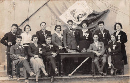 Commune De DOMSURE (Ain) - Les Conscrits De La Classe 1934 - Carte-Photo Helgen à Bourg - Non Classificati