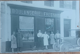 SAINTES BOULANGERIE FRENAIS GAILLARD MAGASIN DEVANTURE CARTE PHOTO - Saintes