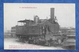 CPA ED FLEURY - 71 Les Locomotives Du Nord : Locomotive Machine Tender 3390 à 3 Essieux Pour Service Petite Banlieue - Materiaal