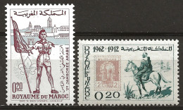 MAROC: **, N° YT 445 Et 450, TB - Morocco (1956-...)