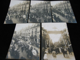 Dieppe Rue De La Barre 5 Cpa Foto Carte Postale 2.ième Guerre Mondiale - Dieppe