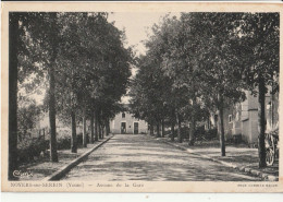 NOYERS Sur SEREIN  Avenue De La Gare - Noyers Sur Serein