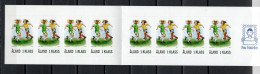 Aland Islands 2007 Football Soccer Stamp Booklet With Self Adhesive Stamps MNH - Neufs