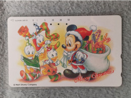 DISNEY - JAPAN - H154 - MERRY CHRISTMAS - 110-171212 - Disney