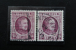 1923 TYPE HOUYOUX 15 C BEL 195 ET 195b OBLITERE - 1922-1927 Houyoux