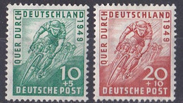 All. Besetzung Bizone - Mi.Nr. 106 - 107 - Postfrisch MNH - Nuovi