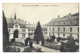 Neuville-sous-Montreuil.   -  La Chartreuse  -  Cour D'Honneur.  -    1914 - Guerra 1914-18