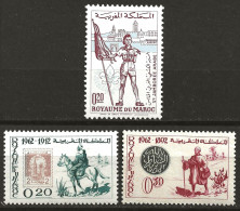 MAROC: *, N° YT 445, 450 Et 451, Ch., TB - Morocco (1956-...)