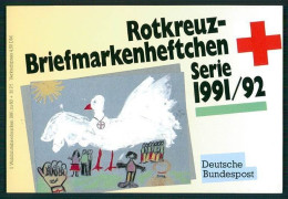 Germany Bund RedCross 1991,1992 Complete Booklet 60+30 MNH RR - Neufs