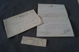 Courrier Original Du Palais Royal,1942 - Familles Royales