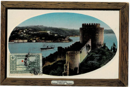 Constantinople Château D'Europe Bosphore Circulée - Turkey
