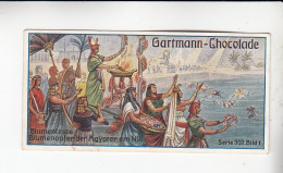 Gartmann Blumenfeste Blumenopfer Der Ägypter Am Nil     Serie 302 #1 Von 1909 - Altri & Non Classificati