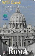 Italy: Prepaid World Telecom - Vaticano, Cattedrale Di San Pietro - Cartes GSM Prépayées & Recharges