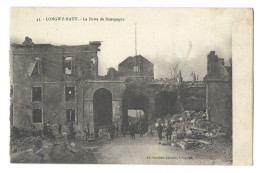 Longwy-Haut.  -  La Porte De Bourgogne. - Guerra 1914-18