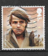 GB 2015 QE Ll STAR WARS LUKE SKYWALKER - Used Stamps