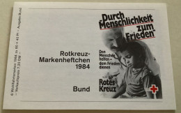 Germany Bund RedCross Orchids Flowers 1984 Complete Booklet 80+40 MNH RR - Ongebruikt