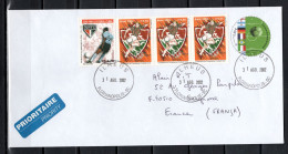 Brazil 2002 Football Soccer Cover To France - Storia Postale