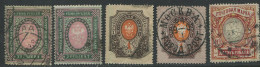 Russia:Used Stamps 1910, Variations, 1910-... - Usados