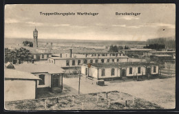 AK Warthelager, Truppenübungsplatz, Blick über Das Barackenlager  - Posen