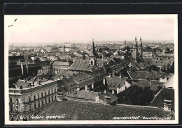 AK Hermannstadt, Ortsansicht Aus Der Vogelschau  - Roemenië