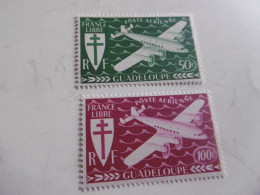 GUADELOUPE     PA4/5   * *    SERIE DE LONDRES - Unused Stamps