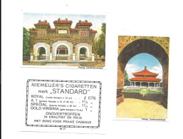 DE95 - IMAGES CIGARETTES NIEMEIJERS - CHINE PEKIN - TEMPLE DE CONFUCIUS - Other & Unclassified