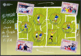 France 2006 Football Soccer World Cup Sheetlet MNH - 2006 – Duitsland