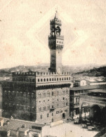 Firenze Palazzo Vecchio Da Or S. Michele Arnolfo Di Cambio 1901 Used Real Photo Postcard - Firenze (Florence)